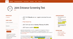 Desktop Screenshot of jest.org.in