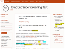 Tablet Screenshot of jest.org.in